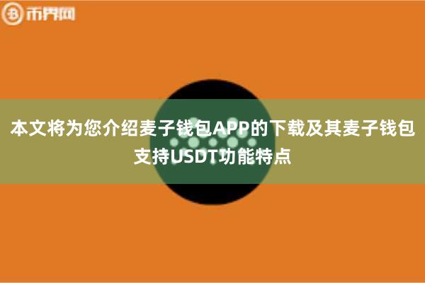 本文将为您介绍麦子钱包APP的下载及其麦子钱包支持USDT功能特点