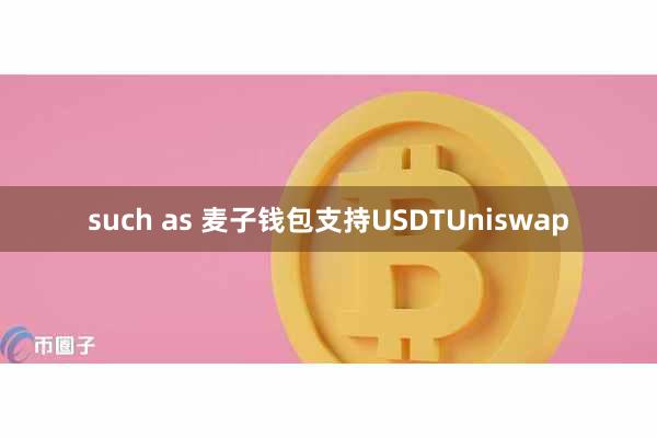 such as 麦子钱包支持USDTUniswap