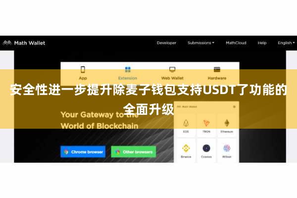 安全性进一步提升除麦子钱包支持USDT了功能的全面升级